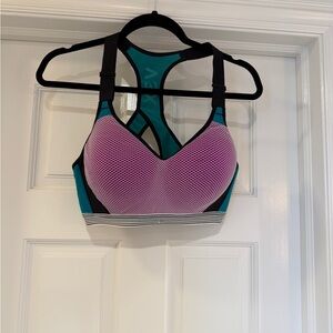 Victoria's Secret Purple and Teal Sports Bra